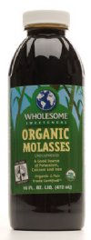 Organic Molasses 16 FL Oz Bottle