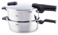 Fissler Vitaquick Pressure Cooker Set: 8.5Q + 4.2Q