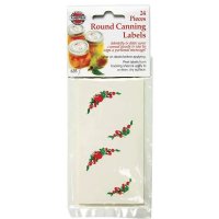 Round Canning Labels 24pc Set