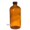 16 Ounce Amber Glass Bottle