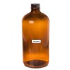 32 Ounce Amber Glass Bottle