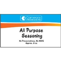 All Purpose Seasoning Net Wt 4.73 oz.
