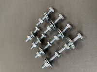 Wonder Mill Jr 3/8 Mounting Bolt / Nut - Set of 8 