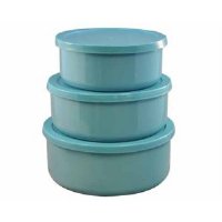 Calypso Small Bowl Set 6 Piece Turquoise
