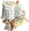 Linen Bread Bags with Beeswax Wraps