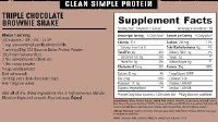 CSE - Brownie Batter Protein Powder - Single Serving Packet