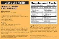 CSE - Peaches and Cream Protein Powder - Single Serving Packet