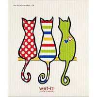 WetIt! Swedish Cloth - Cat Lover 6.75in.x8in.