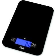 Pro Accurate Digital Glass Scale 15LB Black