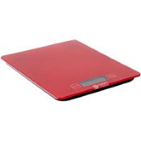 Pro Accurate Digital Glass Scale 11LB Red