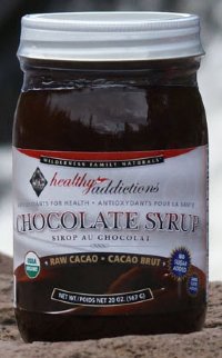 Chocolate Syrup Raw Organic 20 fl oz