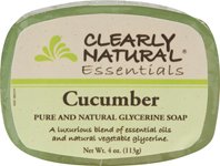 Cucumber Glycerine Bar Soap 4oz.