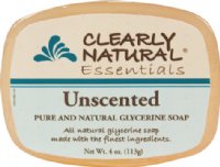 Unscented Glycerine Bar Soap 4oz.