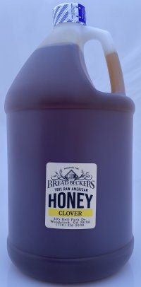 Clover Honey - 1 gallon 12 lbs. Net Wt.(raw, unpasteurized)