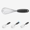 Mini Flisk - Fold Flat Balloon Whisk - Black