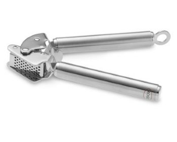 Rosle Garlic Press with Scraper Stainless Steel