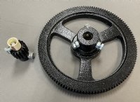 Wonder Mill Jr Big Pulley and Motor Gear