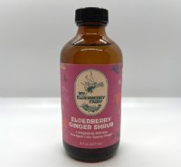 Elderberry Ginger Shrub 8 fl. oz. Bottle