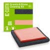E-Cloth Granite and Stone Cleaning Kit - Orange and Black