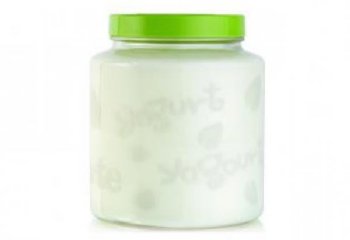 EuroCuisine GY85 2 Quart Glass Yogurt Jar