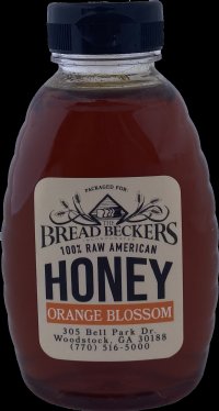 Orange Blossom Honey - 1 lb. Net Wt. (raw, unpastuerized)