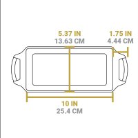 Lodge Cast Iron Large Loaf Pan 10 in X 5 in