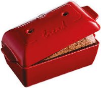 Emile Henry Bread Loaf Baker - Burgundy