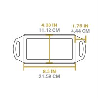 Lodge Cast Iron Loaf Pan 8.5 in X 4.5 in