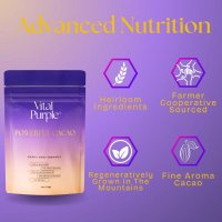 Vital Purple Cacao Powder 6oz. Bag