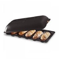 Emile Henry Mini Baguette Baker - Charcoal