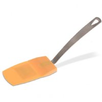 Mini Spatula SS Handle Hi-heat Blade YELLOW