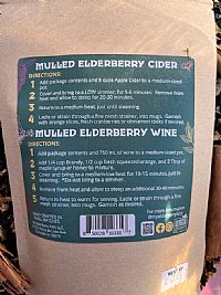 Elderberry Mulling Spice Mix - 2.2 oz Bag