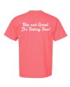 XXLarge - Coral- "Rise & Shine, It's Baking Time" -T-shirt