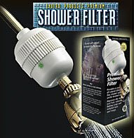 Premium Shower Filter White Finish