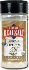 Organic Onion Salt 8.25 oz. Shaker