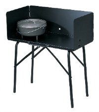 Lodge Outdoor Cooking Table 15.9" L x31.4" W x 35.5" H