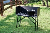 Lodge Outdoor Cooking Table 15.9 L x31.4 W x 35.5 H