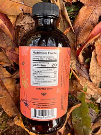 Elderberry Turmeric Oxymel 8 fl. oz. Bottle