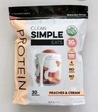 CSE - Peaches and Cream Protein Powder - 30 serving bag