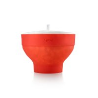 LeKue Popcorn Popper RED