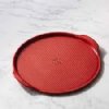 Emile Henry Ridged Pizza Stone 14.5 inch - Burgundy