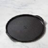 Emile Henry Ridged Pizza Stone 14.5 inch - Charcoal