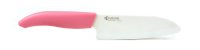 Ceramic Knife, 5.5 inch Santoku Pink Handle