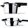 Fissler Vitaquick Pressure Cooker and Pressure Skillet Set: 6.3 Qt. & 2.6 Qt.