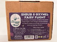 Shrub and Oxymel Fairy Flight - 2oz. Trio Set - Elderflower Lavender, Elderberry Ginger, Elderberry Turmeric Oxymel