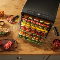 Excalibur 10-Tray Select Digital Food Dehydrator - Stainless Steel  w/FREE Shipping