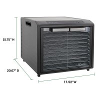 Excalibur 10-Tray Select Digital Food Dehydrator - Stainless Steel  w/FREE Shipping