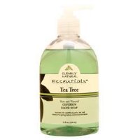 Tea Tree Glycerine Hand Soap 12 oz by Clearly Natural