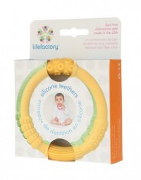 Lifefactory Multi-sensory Teether SPR GREEN/YELLOW