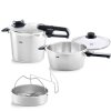 Fissler Vitavit Pressure Cooker Set: 6.3Q + 3.7Q